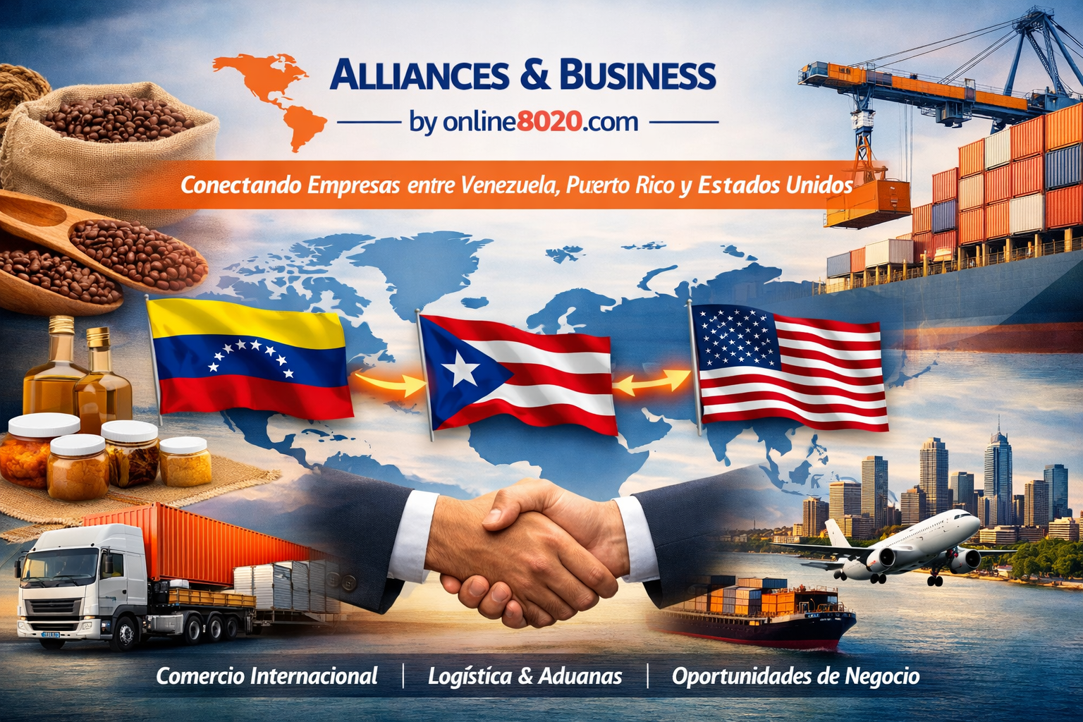 Equipo de Online8020 trabajando en operaciones internacionales